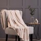 image 3 of Extra Soft Warm Large Luxury Thermal Fleece Throw Blanket - 180 x 200 cm | Cream | Cream