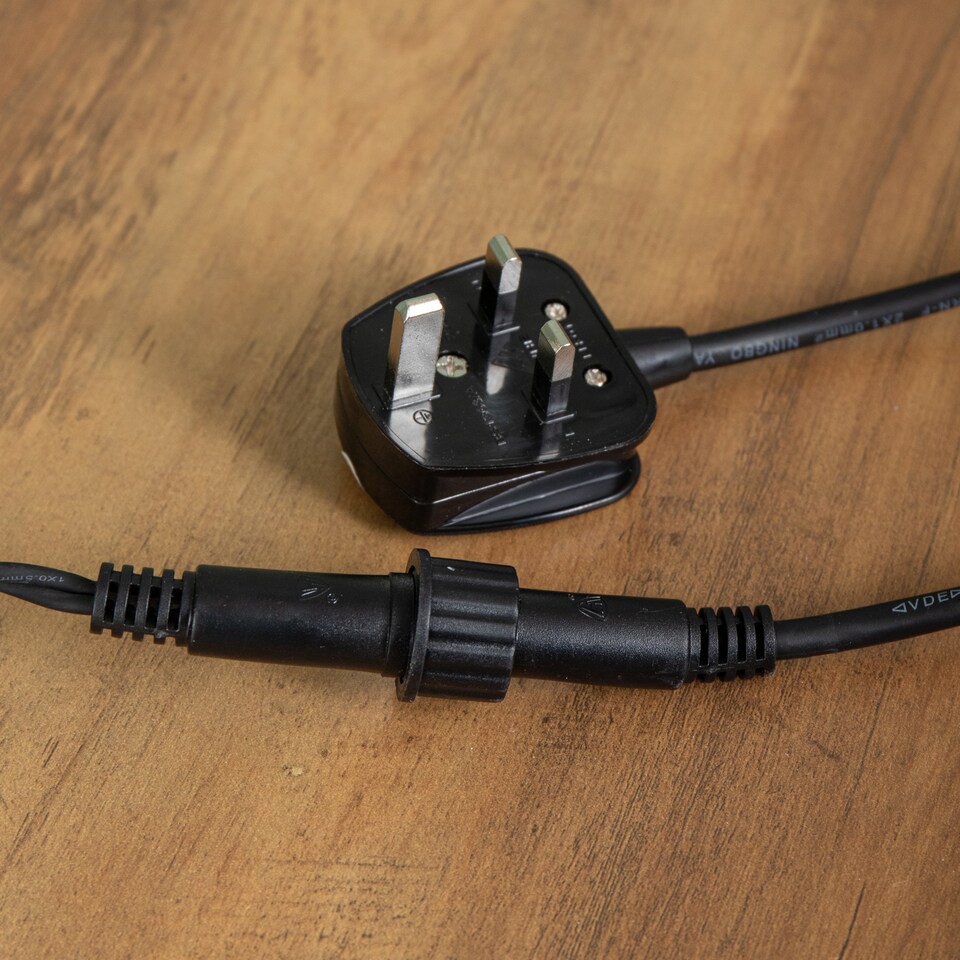 image 1 of 9.9m (100 LED) Snowtime Multi-Coloured Connectable Lights with 3m Lead Wire