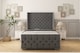 image 1 of Sloomy Luthor Armour Coniston Bed Frame With 50"  Upholstered Wingback Headboard 5' King