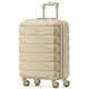 image 1 of 55x40x20cm Ryanair (Priority) TUI, Carry on Cabin Suitcase Hard Shell Approved for 60+ Airlines Cream | Champagne | Cabin Bag
