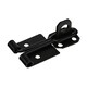 image 3 of Timco - Wire Pattern Hasp & Staple - Black (Size 4" - 1 Each)