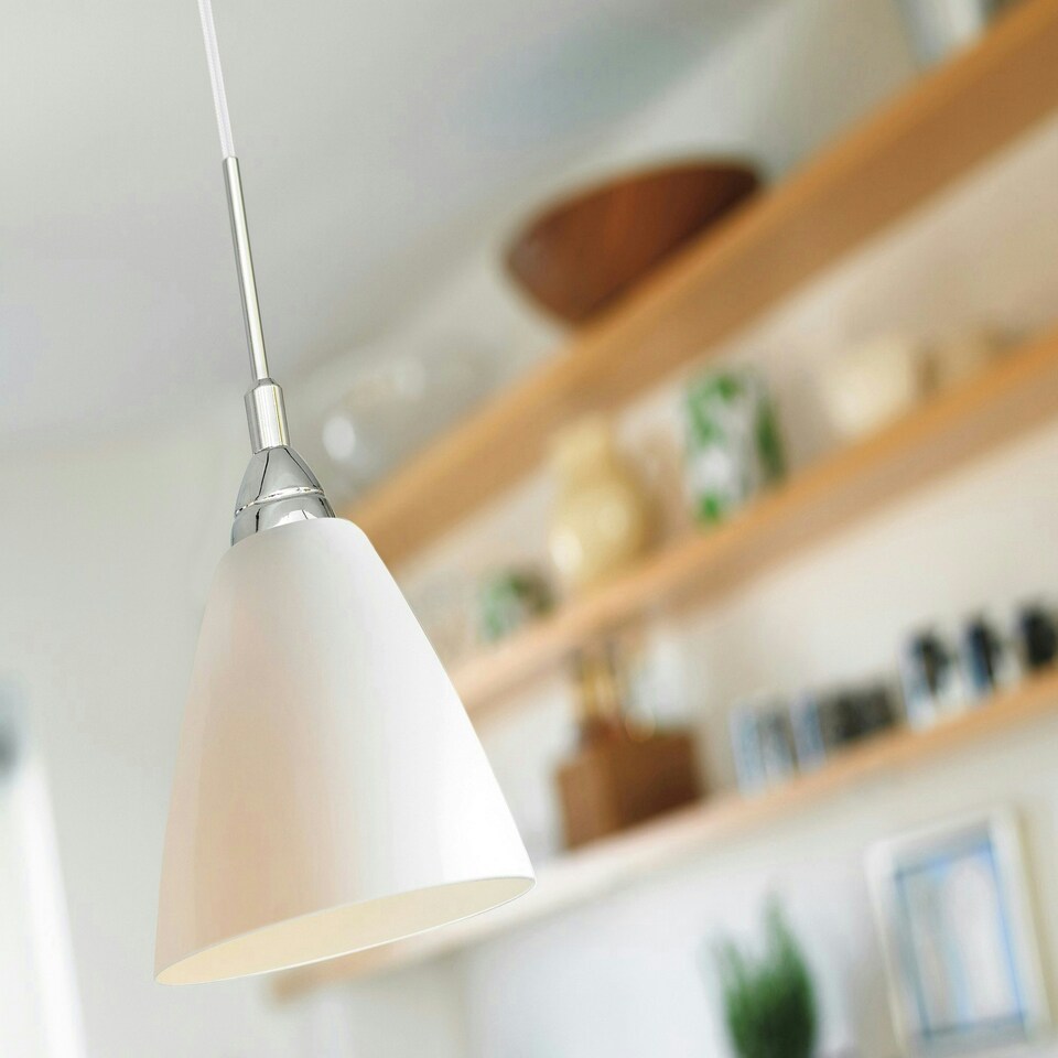 image 1 of Read 20  | Pendant | Glass White