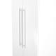 image 5 of Carlton 2 Door Midi Wardrobe in Porcelain Matt (Ready Assembled) | White | Porcelain Matt