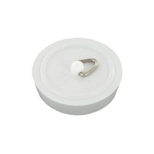 Securit Bath Plug - White - 38mm