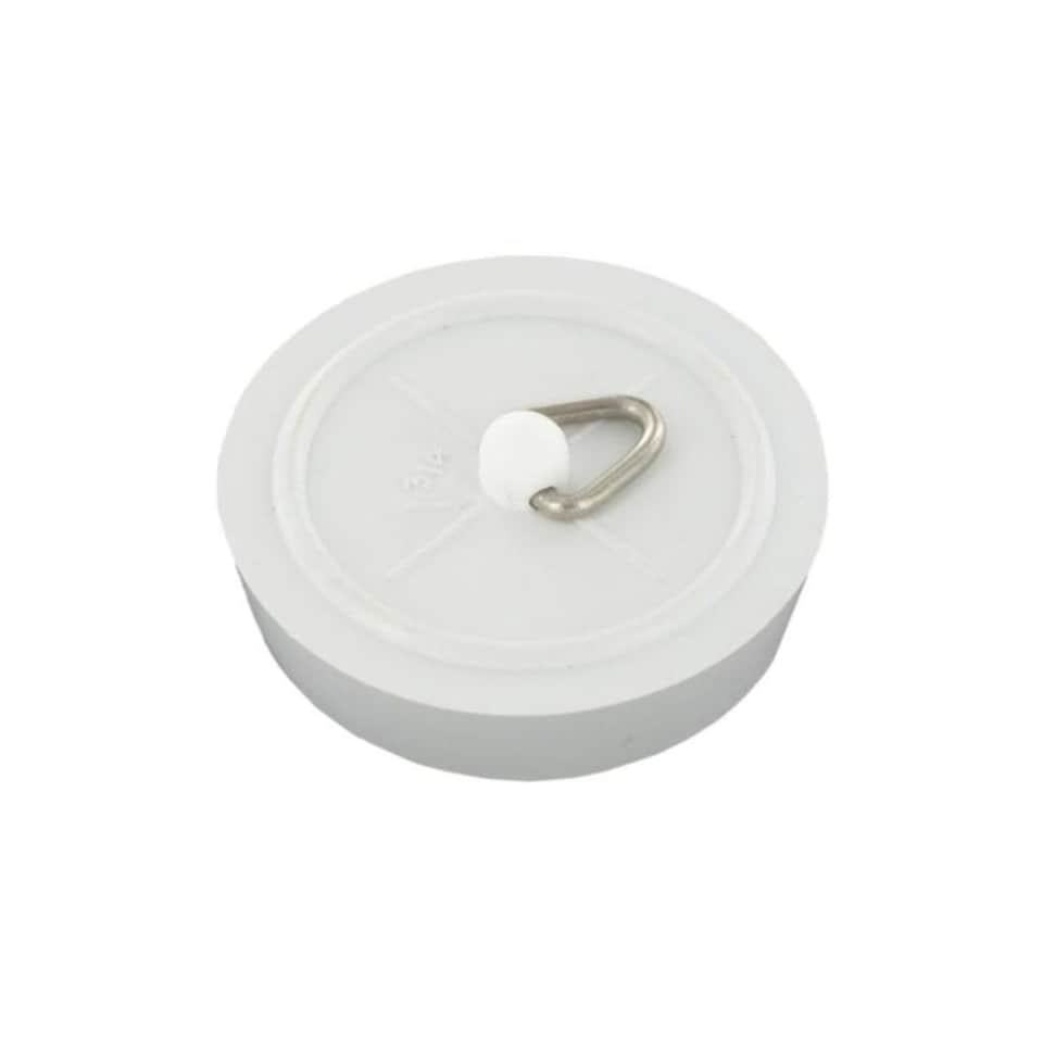 Securit Bath Plug - White - 38mm