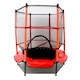 image 1 of 55" Kids Trampoline with Safety Net and Red Cover Garden Outdoor