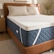 image 4 of 2 inch - 5cm Memory Foam Mattress Topper for Single Bed With Removable and Washabel Bamboo Zip Cover and Elastic Strap