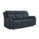 image 9 of Orka 3 Seater Manual Recliner Chenille Fabric Sofa Grey