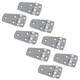 image 1 of Polished Door Hinge 8 Pack Stainless Steel 76mm x 38mm 316 Marine Cabin Hatch Silver