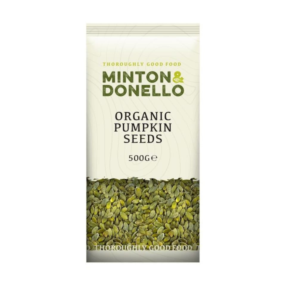 image 1 of Minton & Donello Organic Pumpkin Seeds 6 x 500g