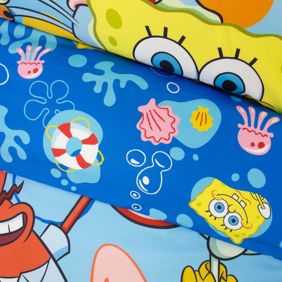 image 1 of Spongebob Squared Single Duvet Cover