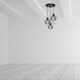 image 5 of Milagro Pendant Lamp Omega Black / Gold 3XE27