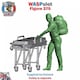 image 3 of Trackside Unpainted Figures Paramedics x 3 Scenery Set 125 1:32 Wasp