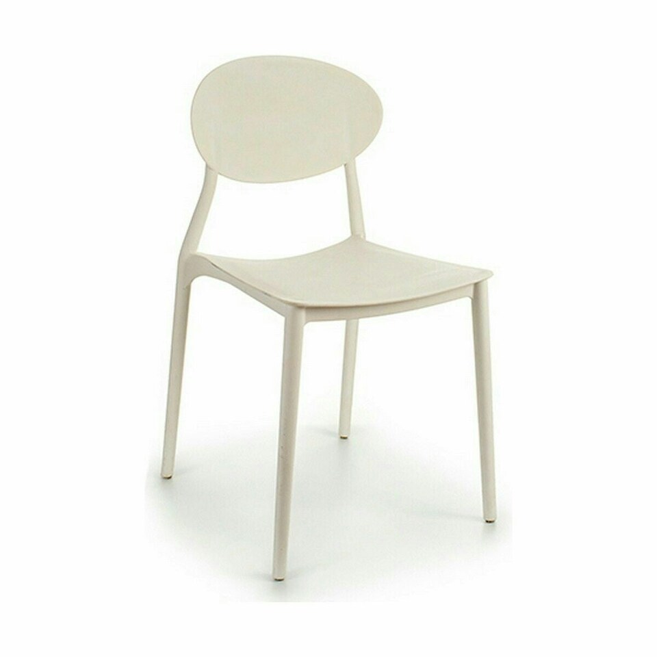 image 1 of Dining Chair White Plastic 41 x 81 x 49 cm (4 Units) White