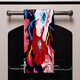 image 2 of Bright Flowers on Dark Background (Kitchen Towel)