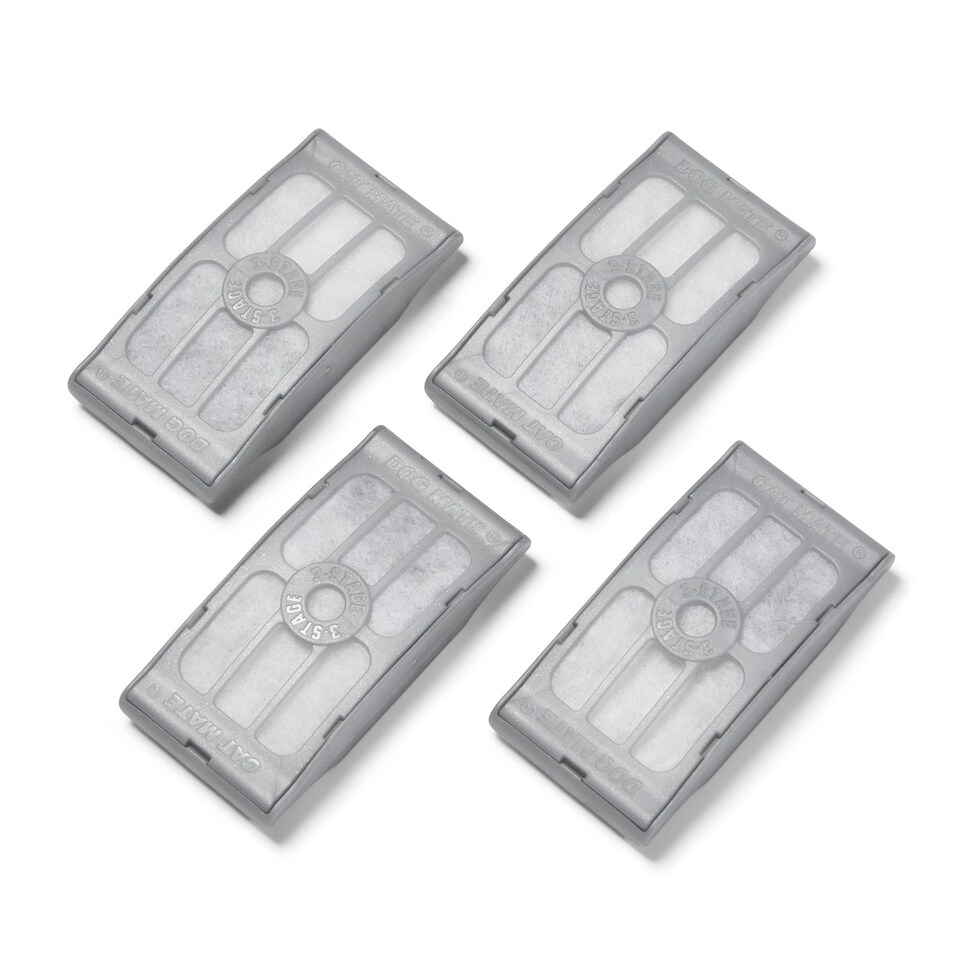 image 1 of Cat Mate 3-Stage Filter Cartridges: Pet Fountain (4 Pack) (386) Grey