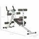 image 5 of HOMCOM Abdominal Trainer Core Workout Exercise Foldable Adjustable Steel Frame
