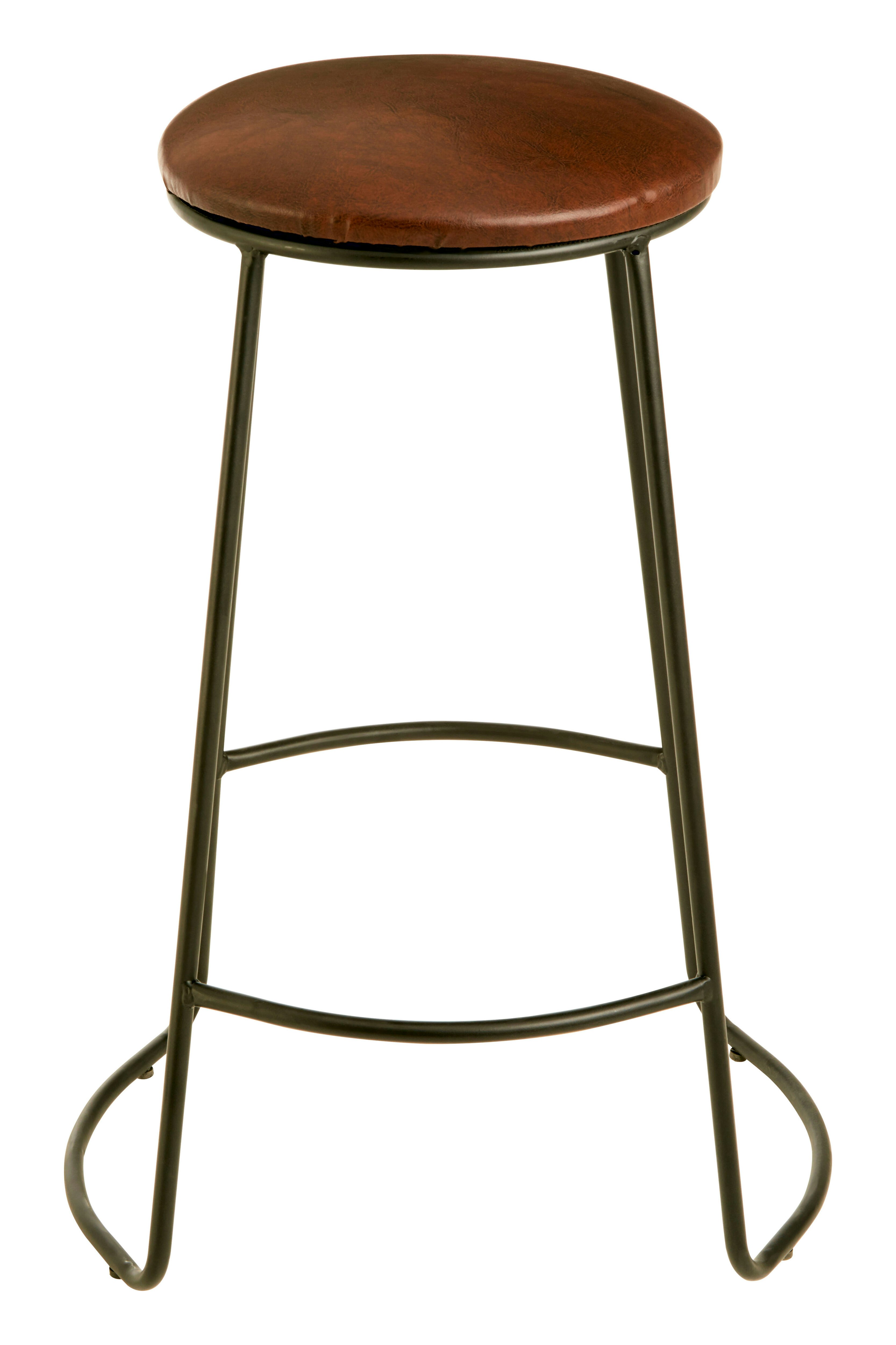 Interiors By Premier Sleek Stool, Durable Design Counter Stool For Kitchen, Comfortable Metal Counter Stool For Breakfast