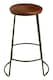 image 1 of Interiors By Premier Sleek Stool, Durable Design Counter Stool For Kitchen, Comfortable  Metal Counter Stool For Breakfast