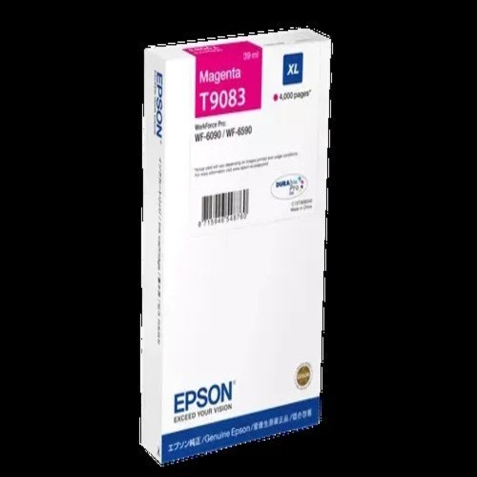 Epson Magenta Ink Cartridge 39ml - C13T90834N N/A