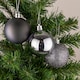 image 3 of Baubles Dark Grey 5CM 24PCS Set