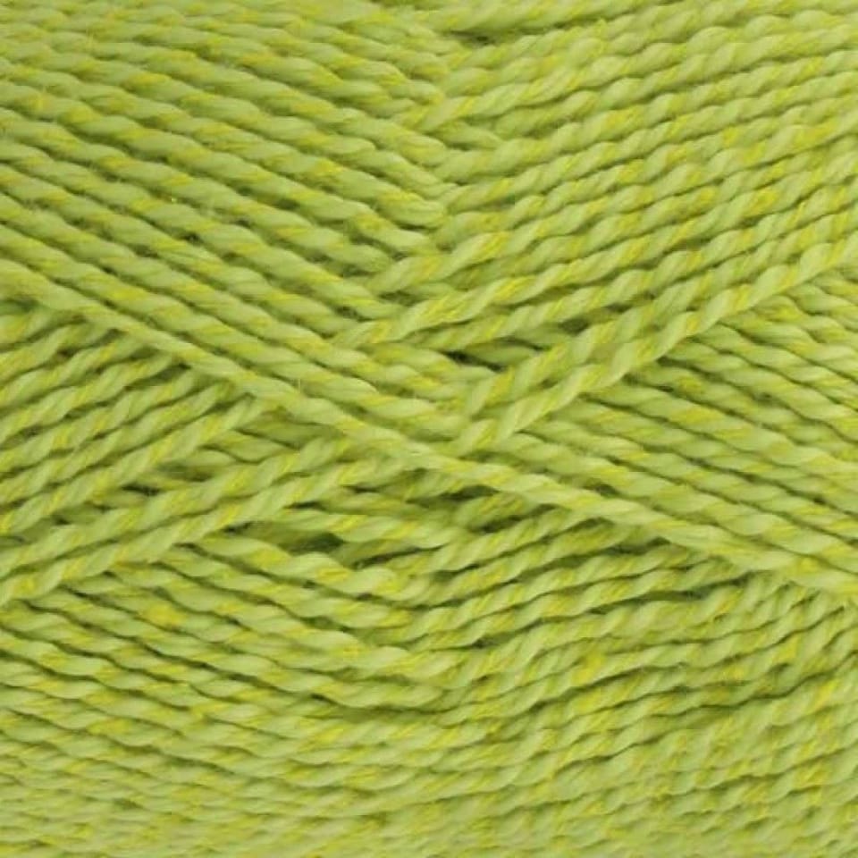 King Cole Green Finesse Cotton Silk DK Yarn (Value Pack 12 x 50g Balls) For Crochet, Knitting - 120m per ball