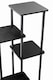 image 4 of Living and Home 6-Tier Modern Plant Stand Shelf Plant Display Rack | Black | 6 Tiers