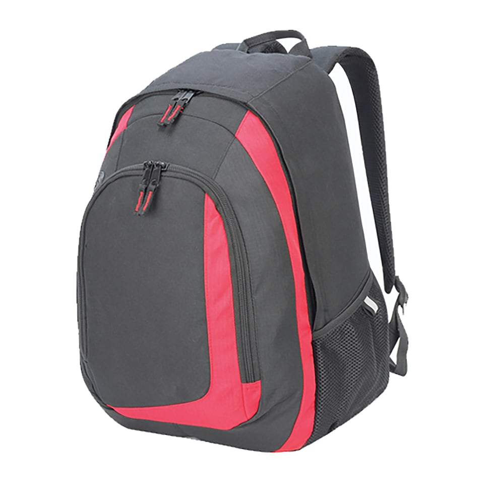 image 1 of Shugon Geneva Backpack (19 Litres) - Black/Red - One Size