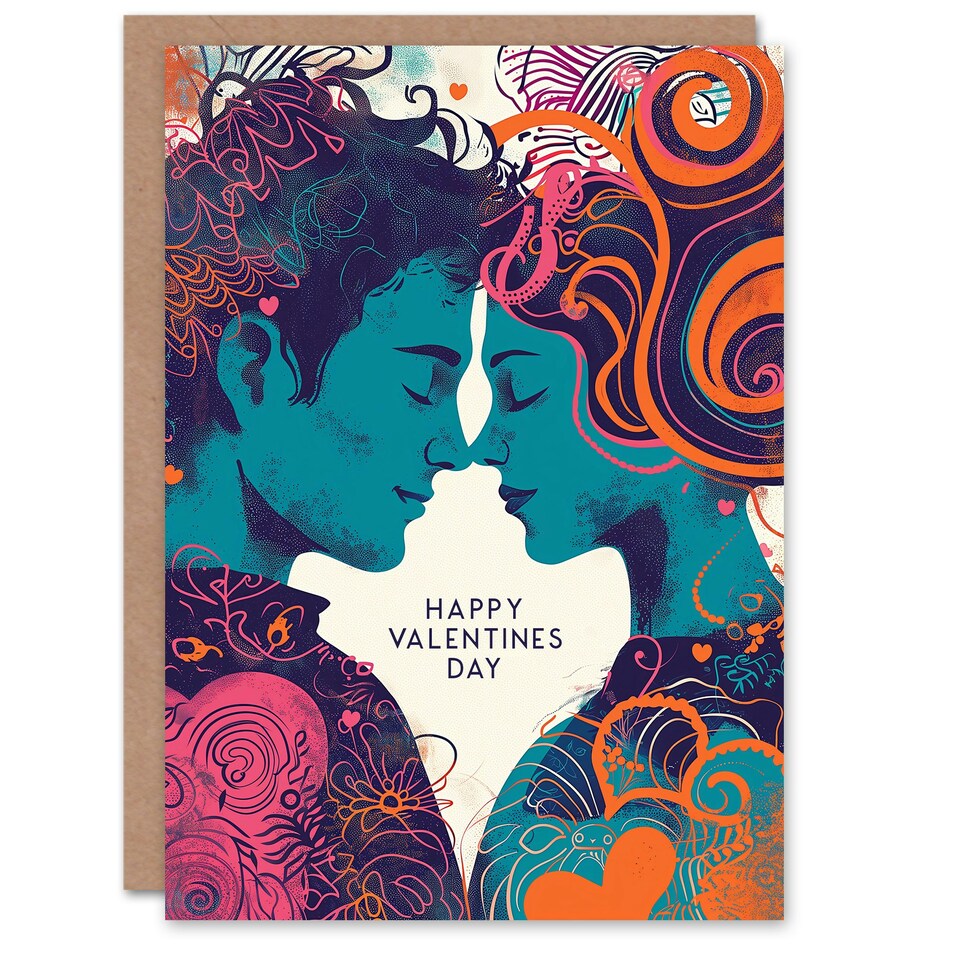 image 1 of Creative Couple Anniversary Valentines Her Wife Card