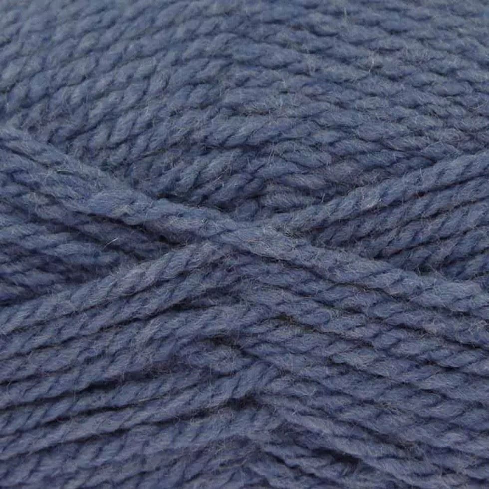 King Cole Blue Comfort Baby Chunky Yarn (Value Pack 12 x 100g Balls) For Crochet, Knitting - 106m per ball