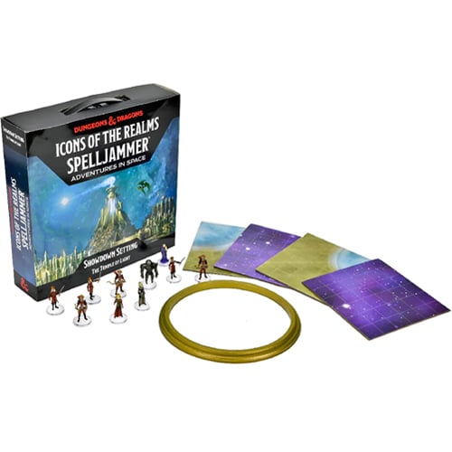 Showdown Setting - The Temple of Light: D&D Icons of the Realms Miniatures - Brand New
