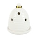 image 1 of Something Different Beehive Incense Cone Holder - White - One Size