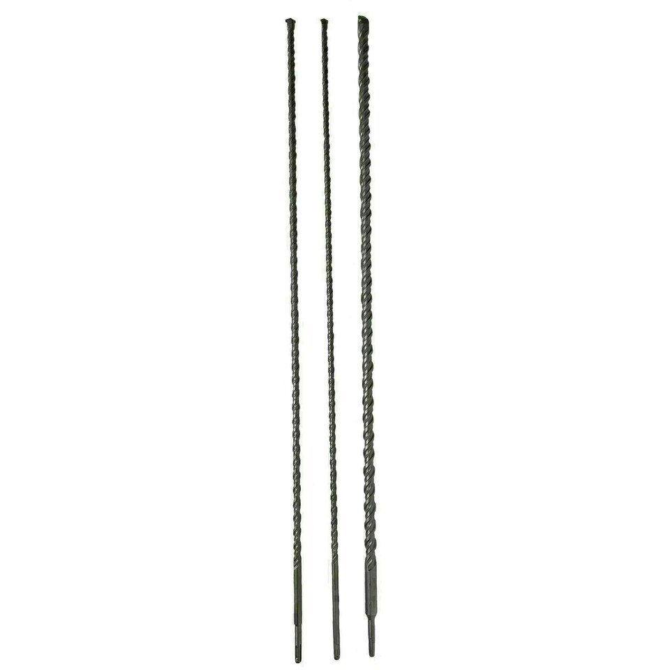 image 1 of Extra Long SDS Plus Drills 1000mm Masonry Drills 12mm, 16mm & 24mm TE288