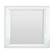 Interiors by Premier Silver Frame Rectangular Wall Mirror Silver