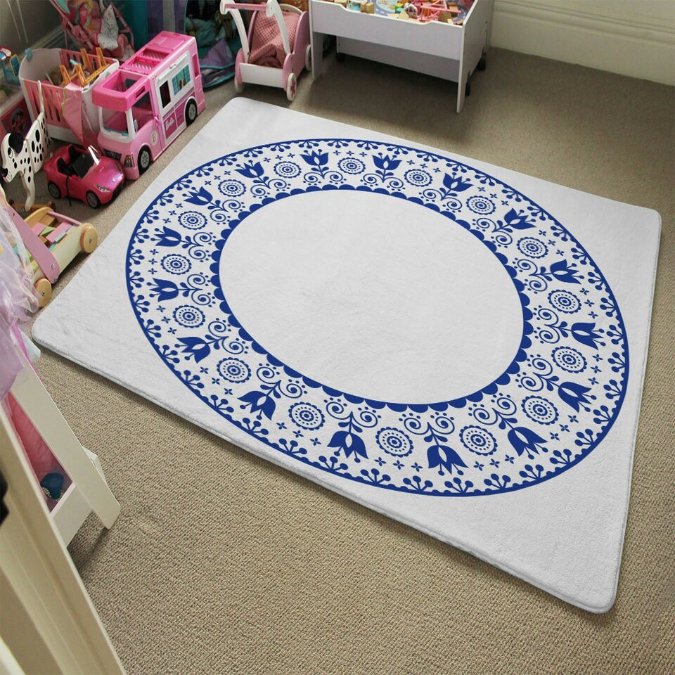image 1 of Folk Art (Rug) Multi | Small: 60x110cm