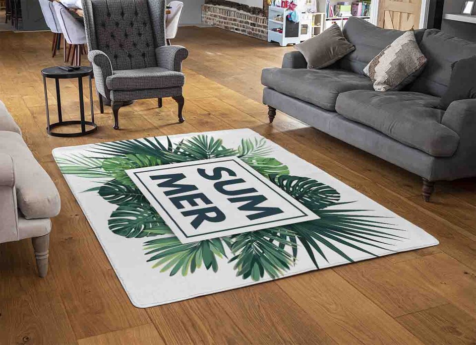 image 1 of Botanical Summer Rug | Multi