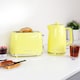 image 2 of Hamilton Beach Miami Kettle & Toaster Set Banana Split