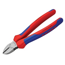 Knipex 70 02 Series Diagonal Cutters, Multi-component Grip - Multi Colour - 180mm