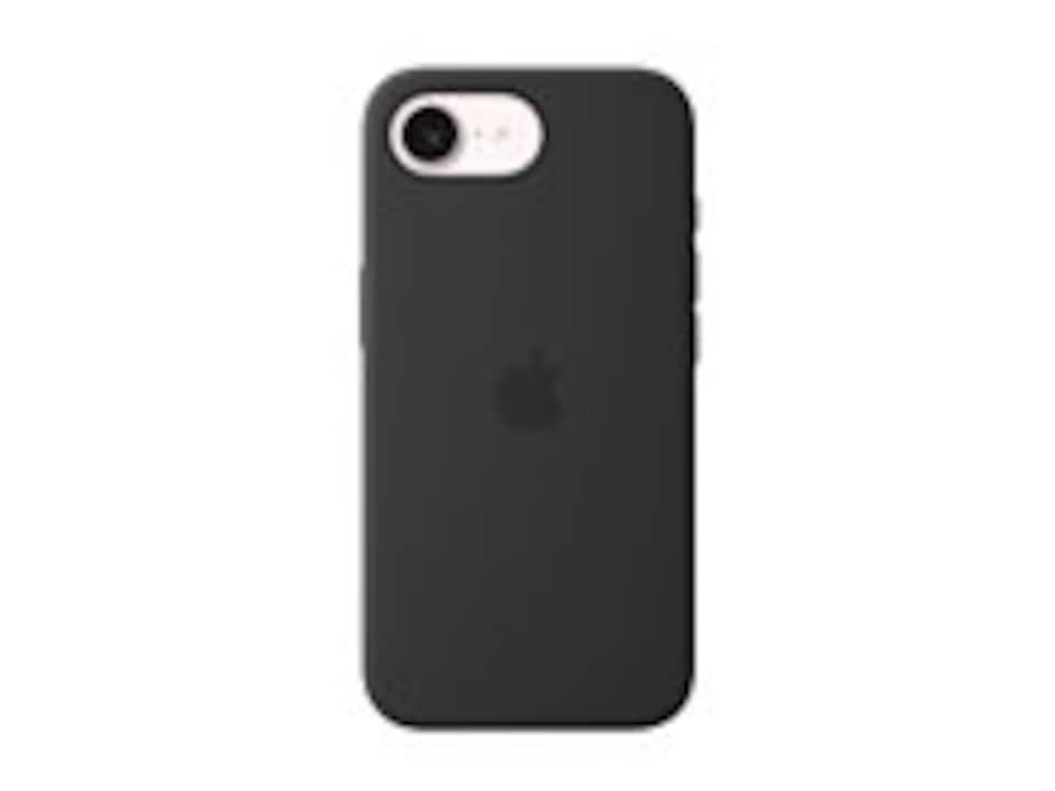 Apple - Back cover for mobile phone - MagSafe compatibility - silicone - black - for iPhone 17e
