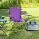 image 2 of Folding Camping Chair - Purple