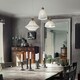 image 2 of Lugano 3 Light Cluster Ceiling Pendant White