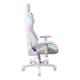image 4 of Deltaco Gaming DC410 RGB Gaming Chair with RGB Lighting - White