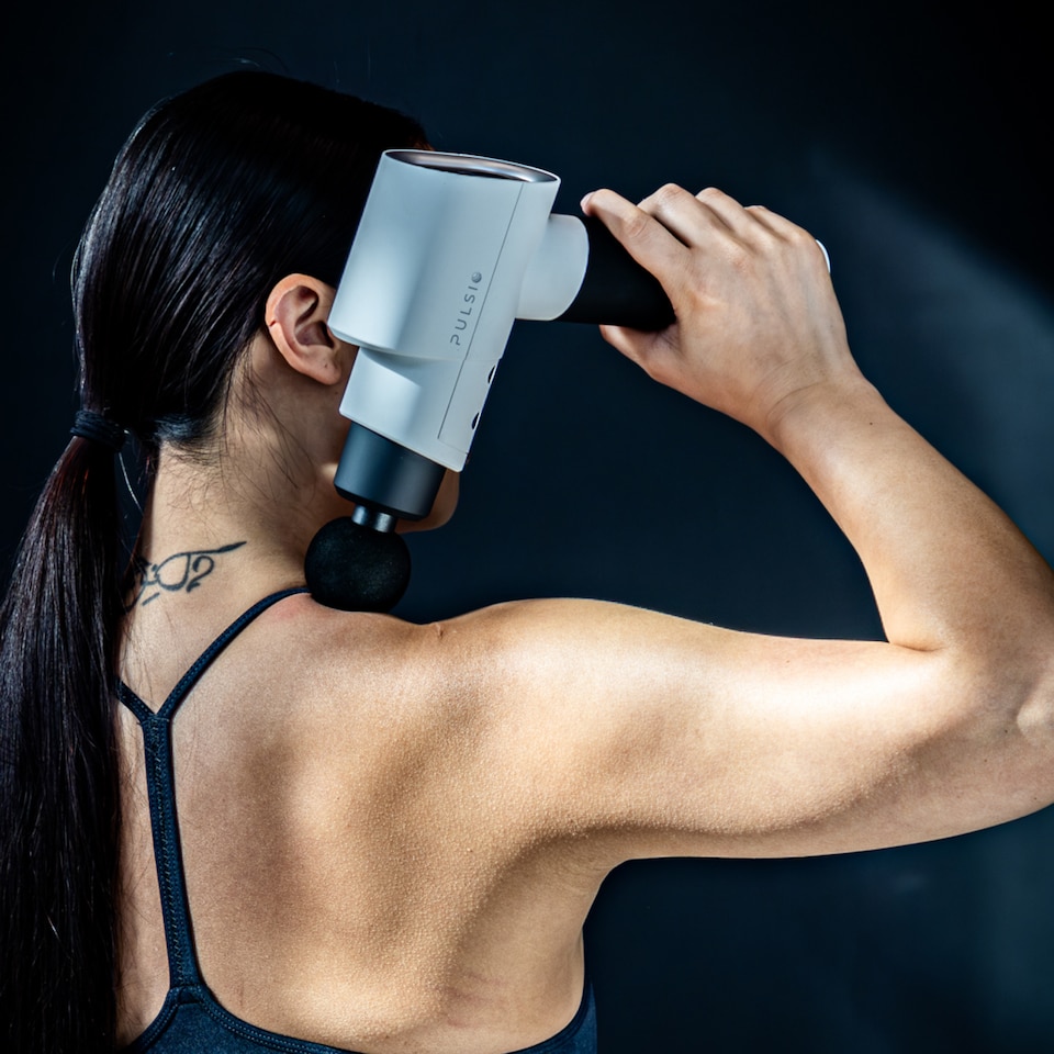 image 1 of Pulsio Elite Massage Gun - White
