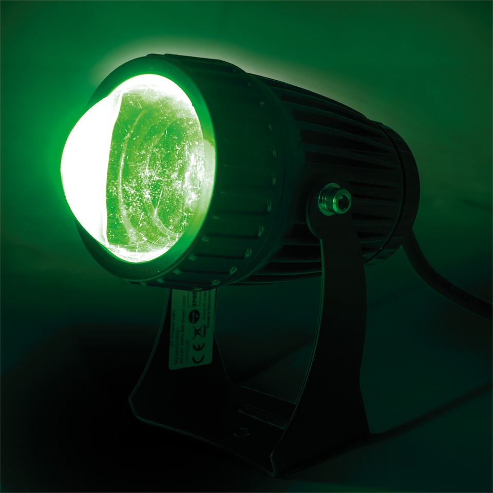 image 1 of Fxlab 8W Green Led Pinspot Black Body