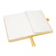 image 5 of Notes London A5 Italian Styled Moretti Notebook Yellow