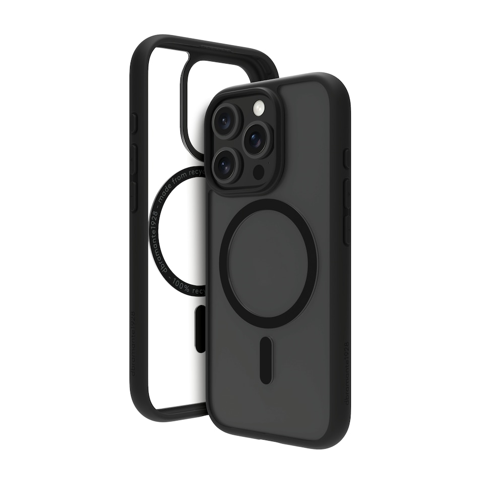 image 1 of Dbramante GN61BL006263 Grenen MagSafe Case - iPhone 16 Pro - Black