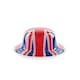 image 3 of Wearable Union Jack Cape, Soft Top Hat & Bow Tie Blue | One Size