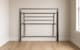 image 2 of 5ft King Size Chrome and Black Nickel,Metal Bed Headboard,Headend | Black | Black Nickel | 5ft King Size