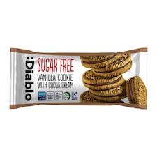 Diablo Sugar Free Vanilla and Cocoa Cream Cookie 44g