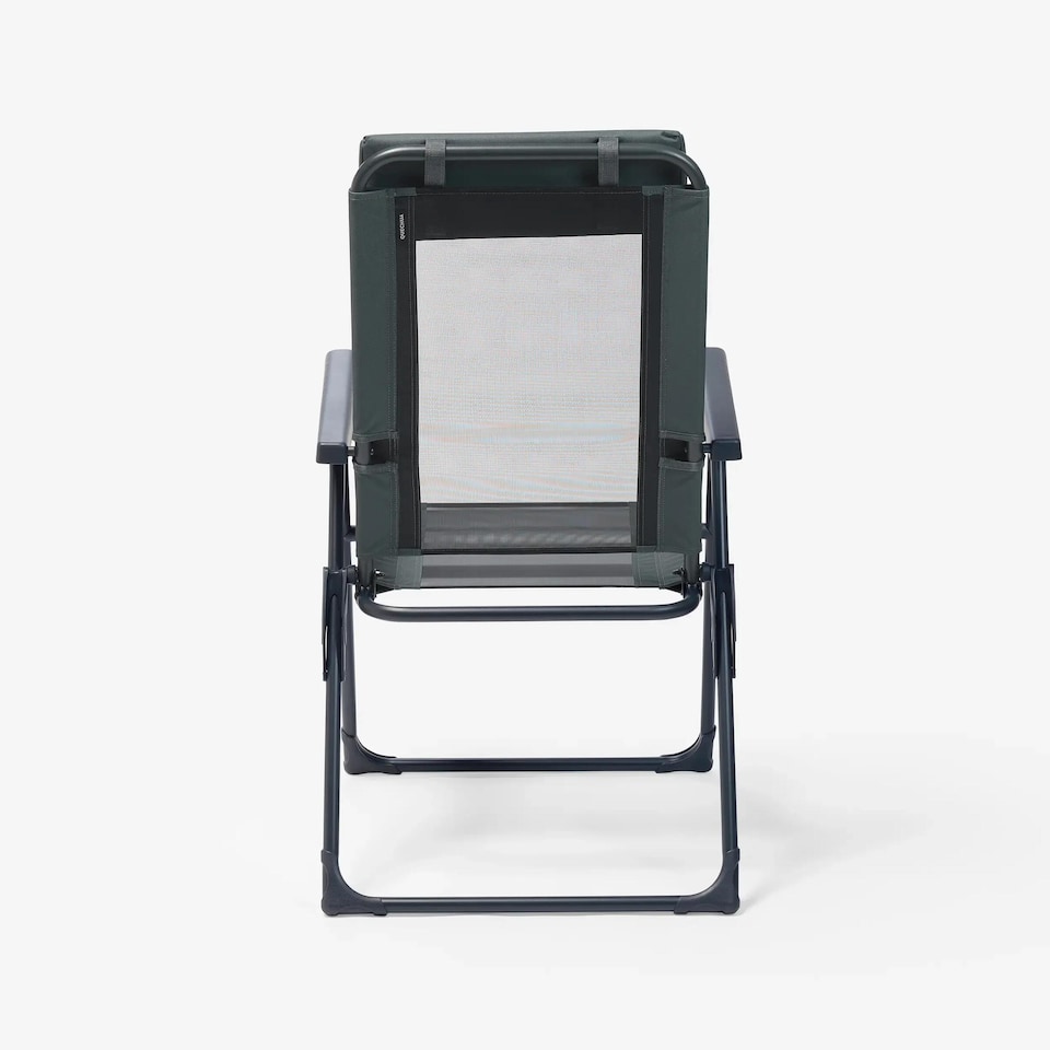 image 1 of Decathlon Comfortable, folding, reclining camping chair
